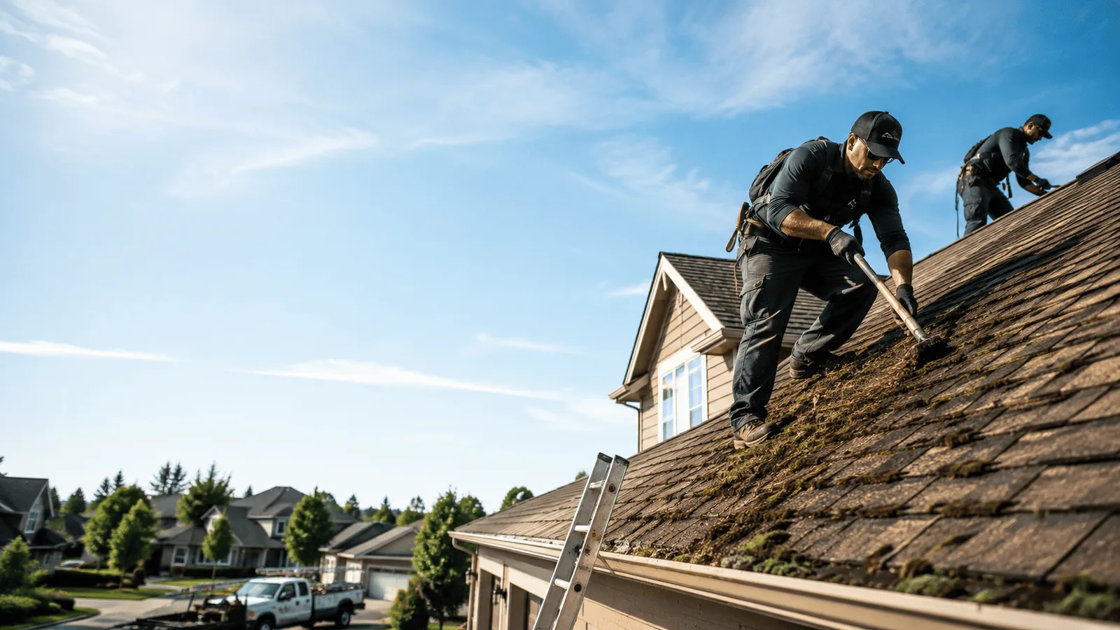 Roof Moss Removal in Longville, LA near me